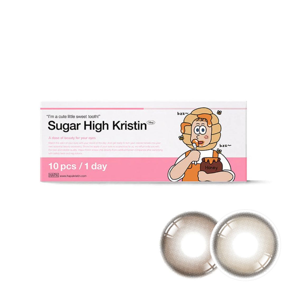 Hapa Kristin Sugar High Kristin 1Day Disposable Color Contact Lenses