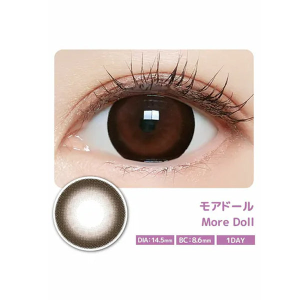 日本 Majette 1 Day Relax UV Moisture 日拋漸進彩色隱形眼鏡