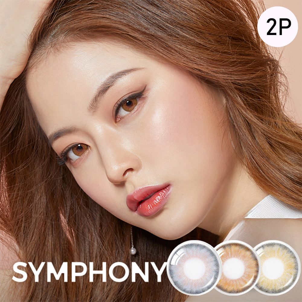 O-lens Symphony monthly disposable colored contact lenses
