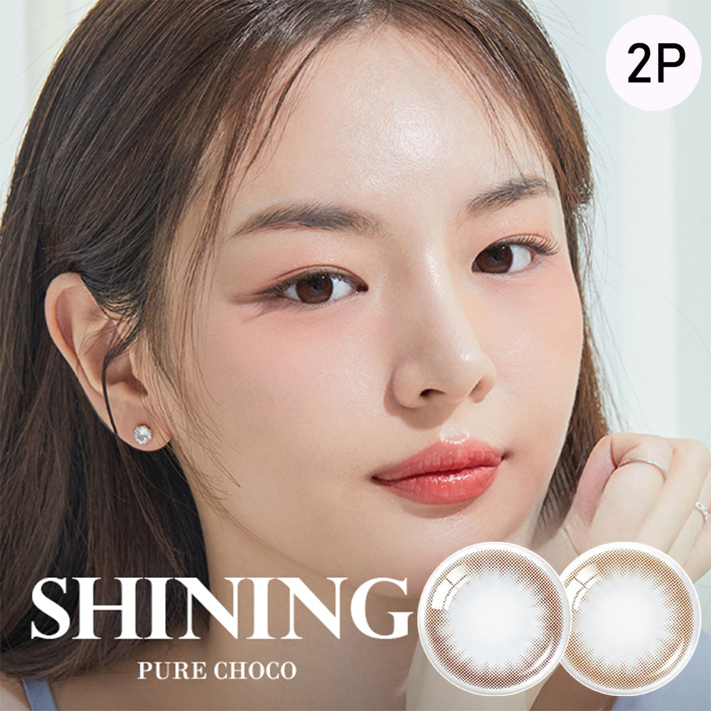 O-lens Shining Pure monthly disposable colored contact lenses
