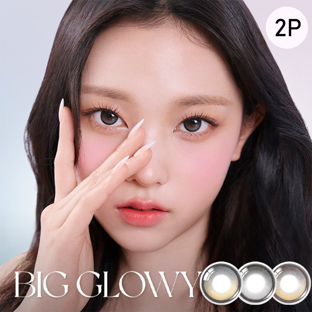 O-lens Big Glowy monthly disposable colored contact lenses
