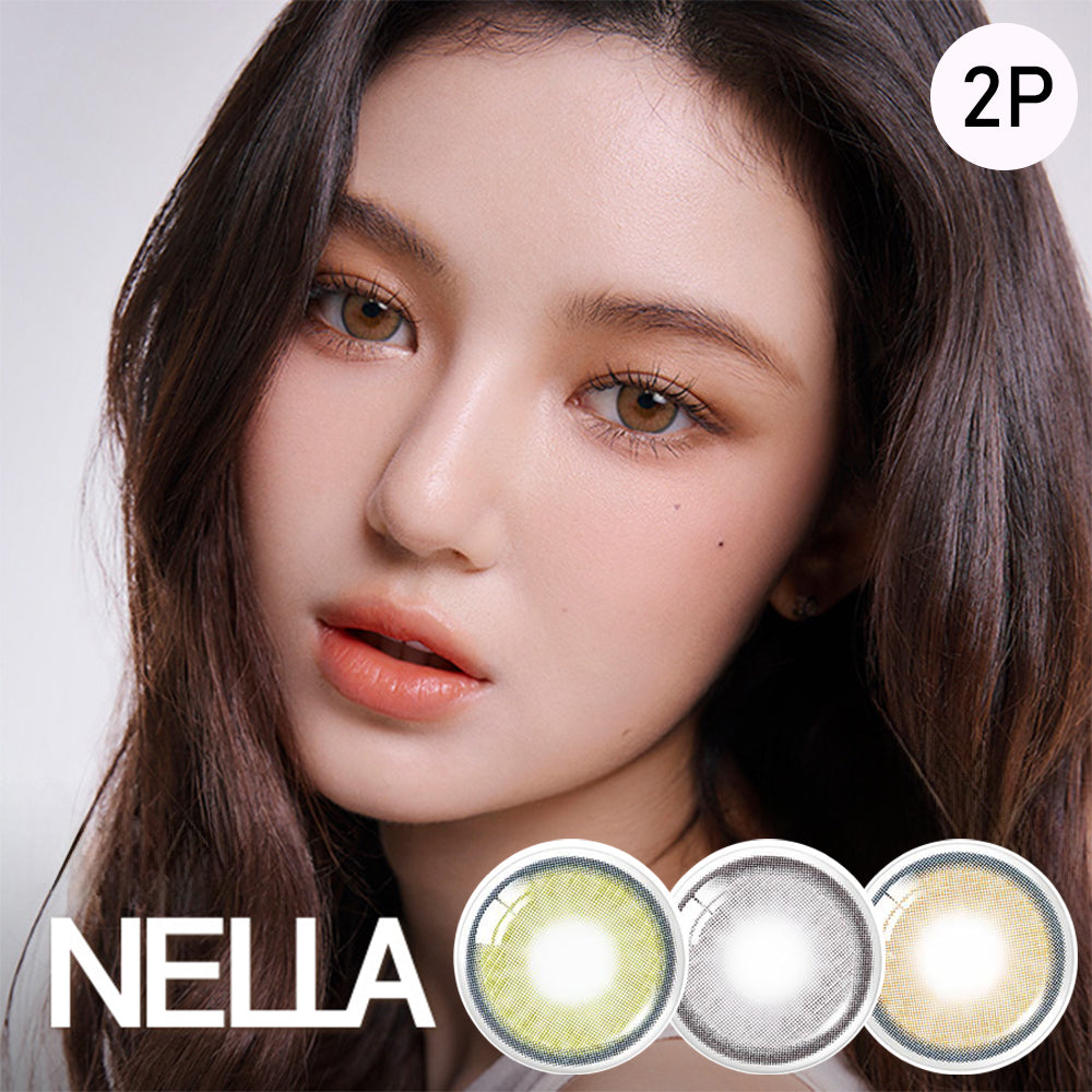 O-lens Nella monthly disposable colored contact lenses