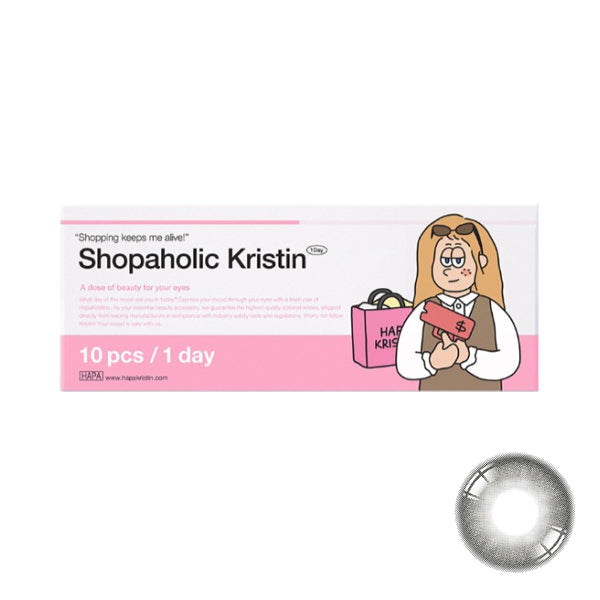 Hapa Kristin Shopaholic Kristin 1Day Disposable Color Contact Lenses