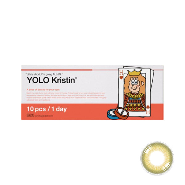 Hapa Kristin Yolo Kristin 1Day 日拋彩色隱形眼鏡