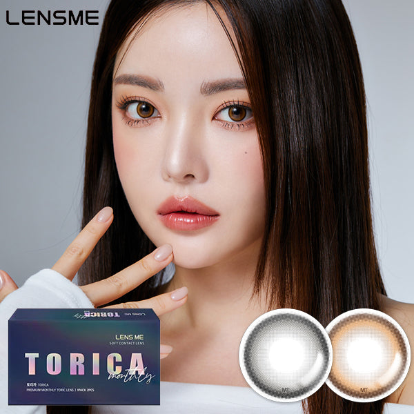 LensMe Torica Eye Four Cat Monthly Disposable Colored Astigmatism Contact Lenses