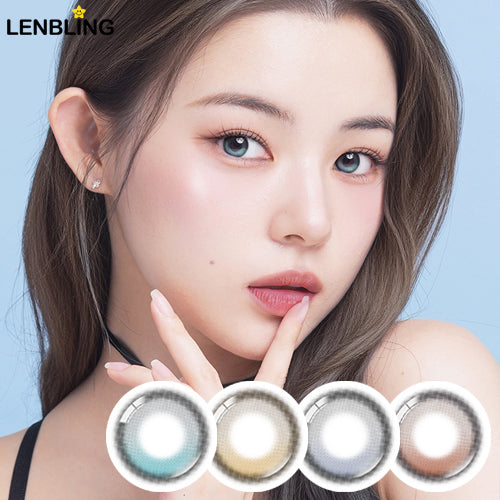LENBLING Small Pureble Monthly Disposable Colored Contact Lenses