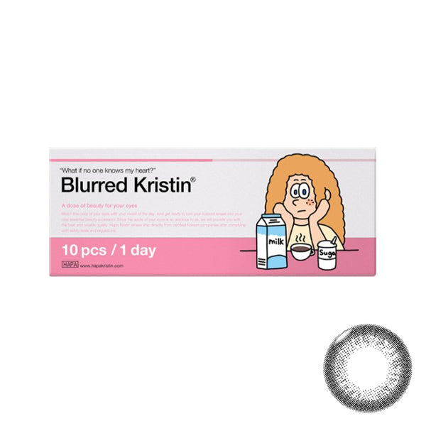 Hapa Kristin Blurred Kristin 1Day Disposable Color Contact Lenses