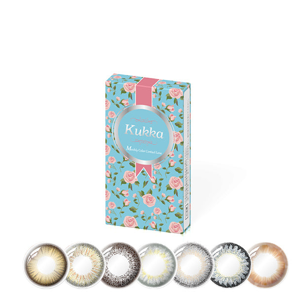 HaiChang Kukka monthly disposable colored contact lenses