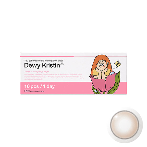Hapa Kristin Dewy Kristin 1Day 日拋彩色隱形眼鏡