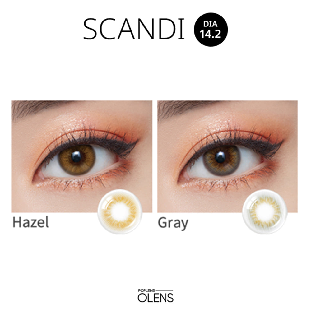 O-lens Scandi 1Day 20P daily disposable colored contact lenses