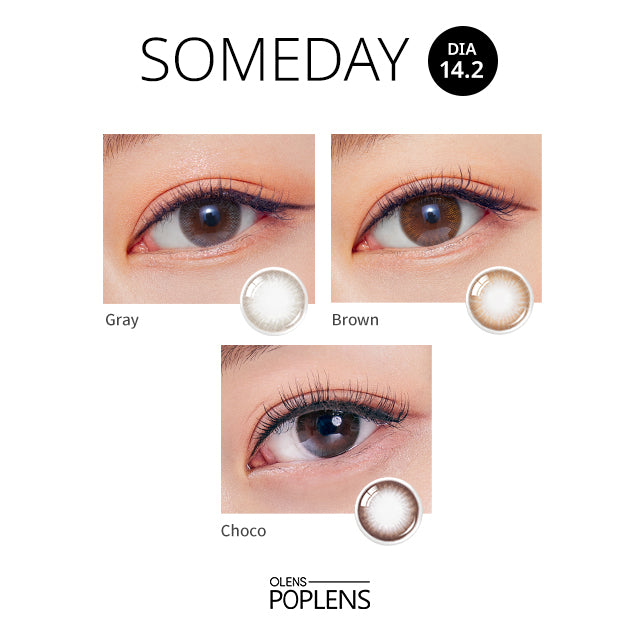 O-lens Someday monthly disposable colored contact lenses