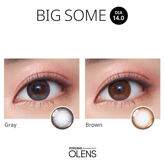 O-lens Bigsome monthly disposable colored contact lenses