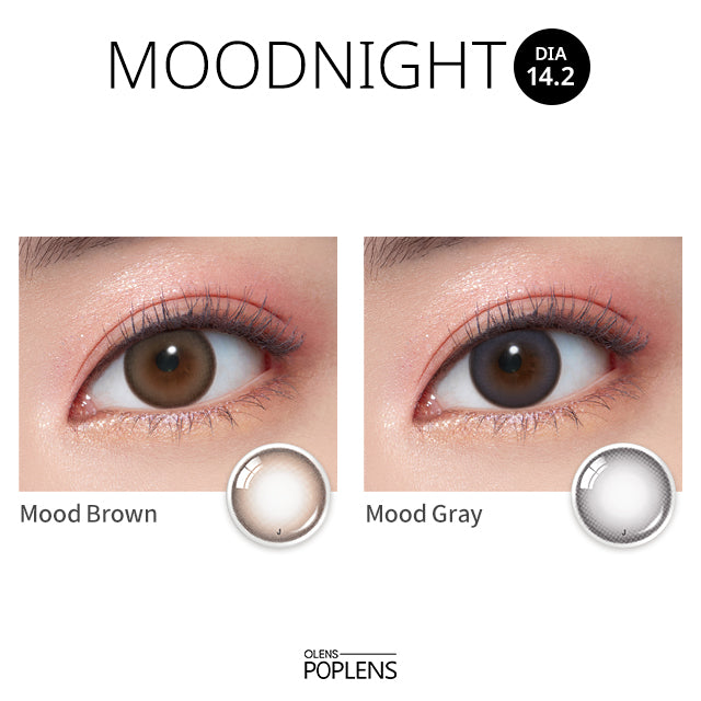 O-lens Moodnight Toric monthly disposable colored astigmatism contact lenses (1 piece/box)