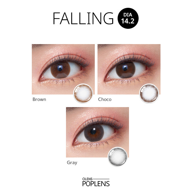 O-lens Falling 月拋彩色隱形眼鏡