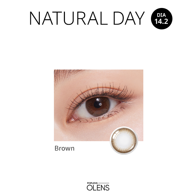 O-lens Natural Day 1Day 20P daily disposable colored contact lenses