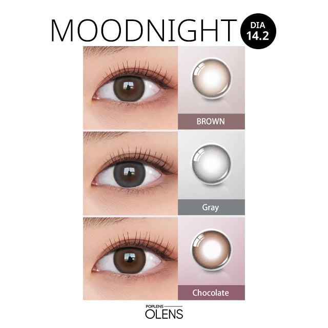 O-lens Mood Night 1Day 20P 日拋彩色隱形眼鏡
