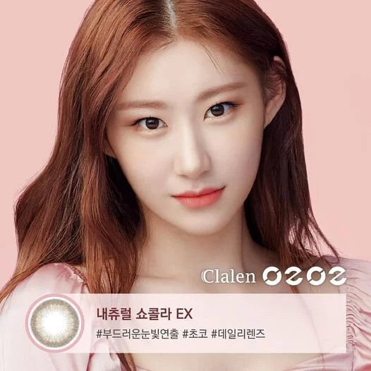 Clalen O2O2 Color M monthly disposable color contact lenses