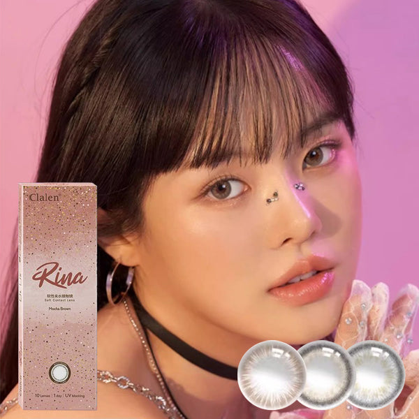 Clalen Rina 1Day Disposable Color Contact Lenses