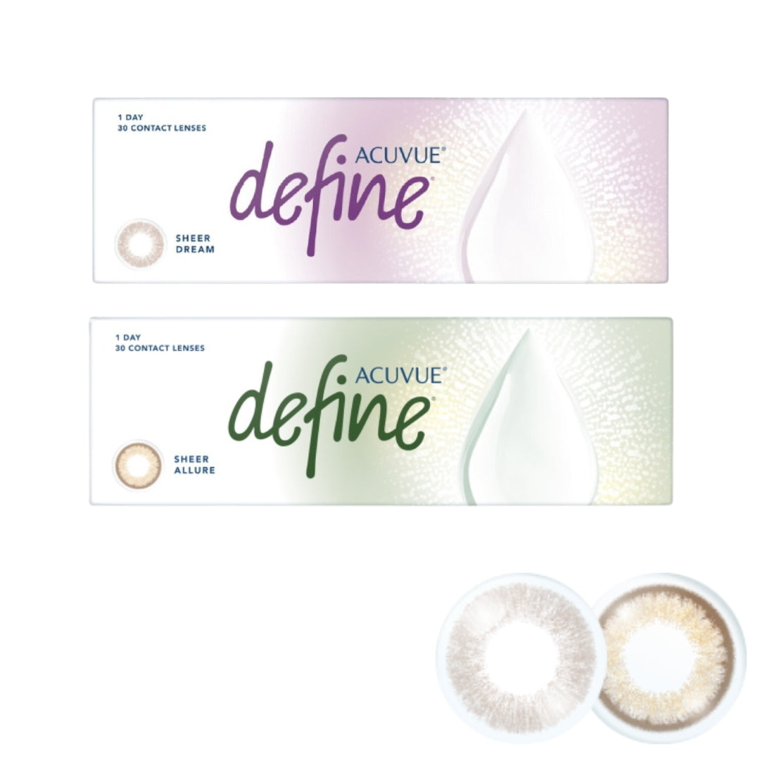 ACUVUE Define Sheer 日拋彩色隱形眼鏡