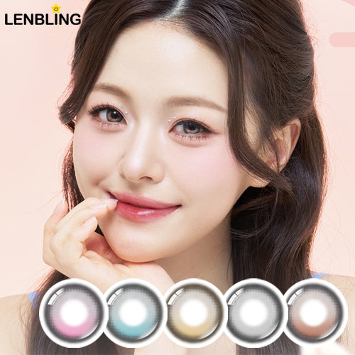 LENBLING Large Pureble Monthly Disposable Colored Contact Lenses