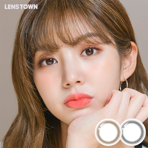LensTown Nudy Choco monthly disposable colored contact lenses 1 piece/box
