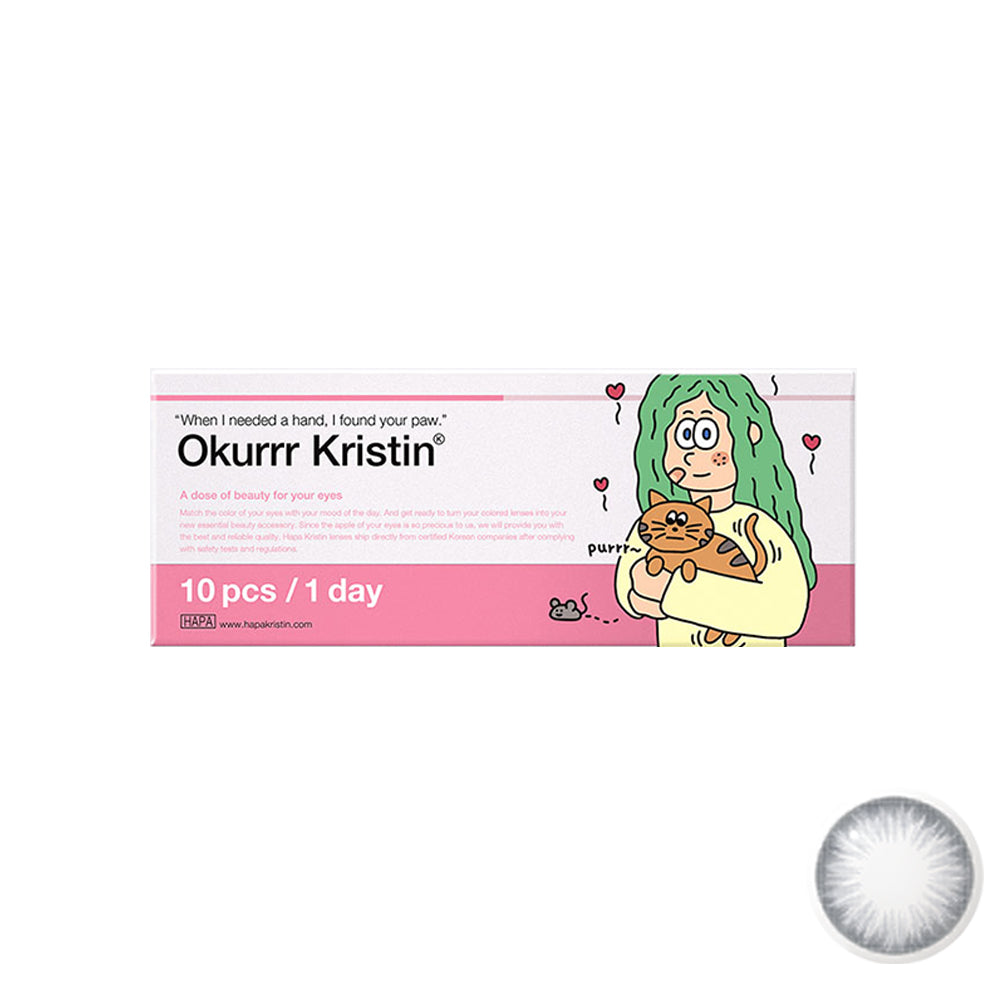 Hapa Kristin Okurr Kristin 1Day Disposable Color Contact Lenses