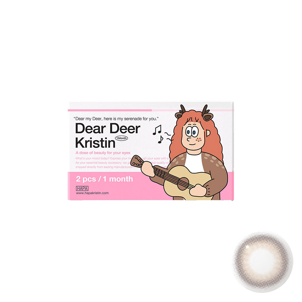 Hapa Kristin Dear Deer Kristin Monthly Disposable Color Contact Lenses