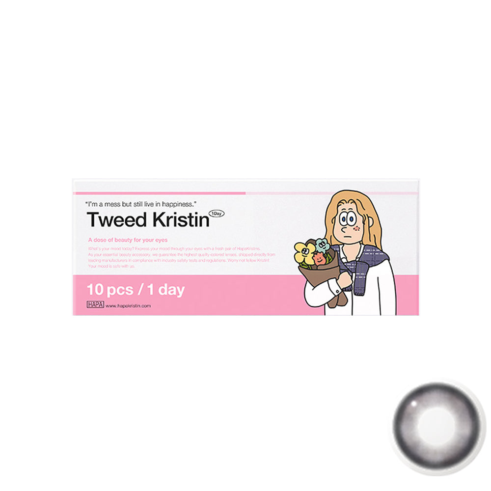 Hapa Kristin Tweed Kristin 1Day Disposable Color Contact Lenses