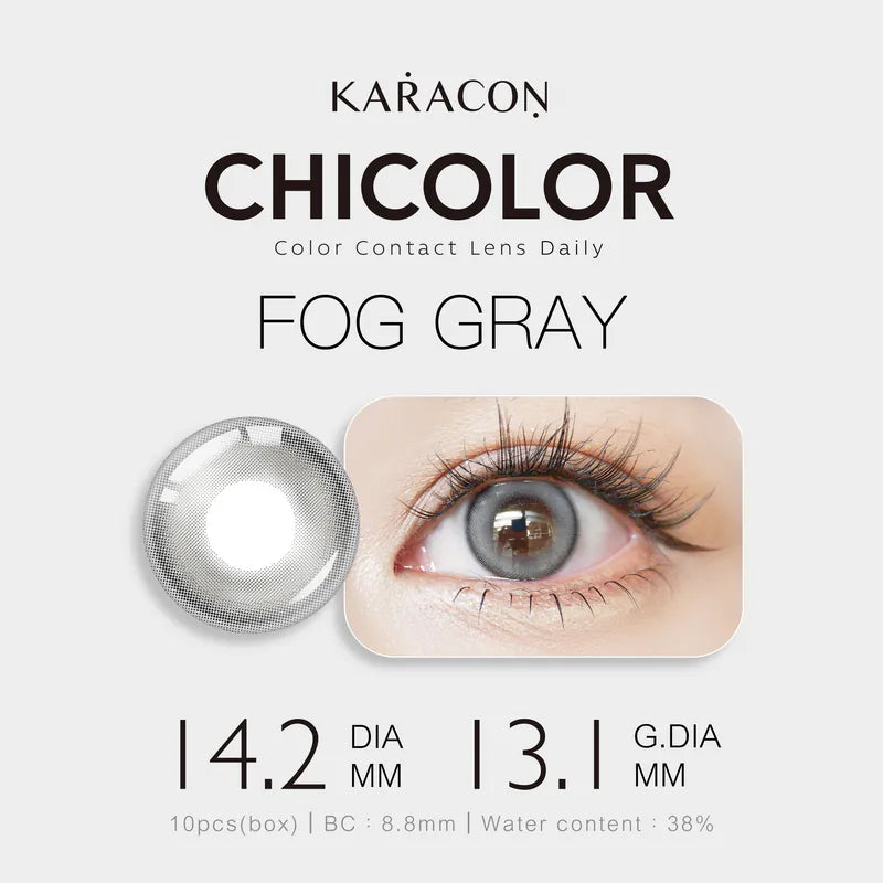 Karacon Chic 38% 1Day 日拋彩色隱形眼鏡