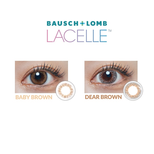 B&L Bausch & Lomb Lacelle Iconic Daily Disposable Color Contact Lenses