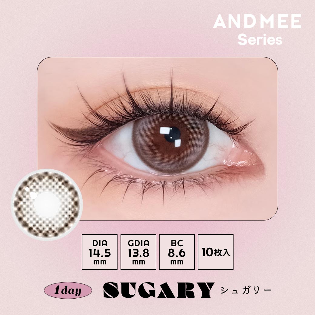 ANDMEE 1day Disposable Color Contact Lenses
