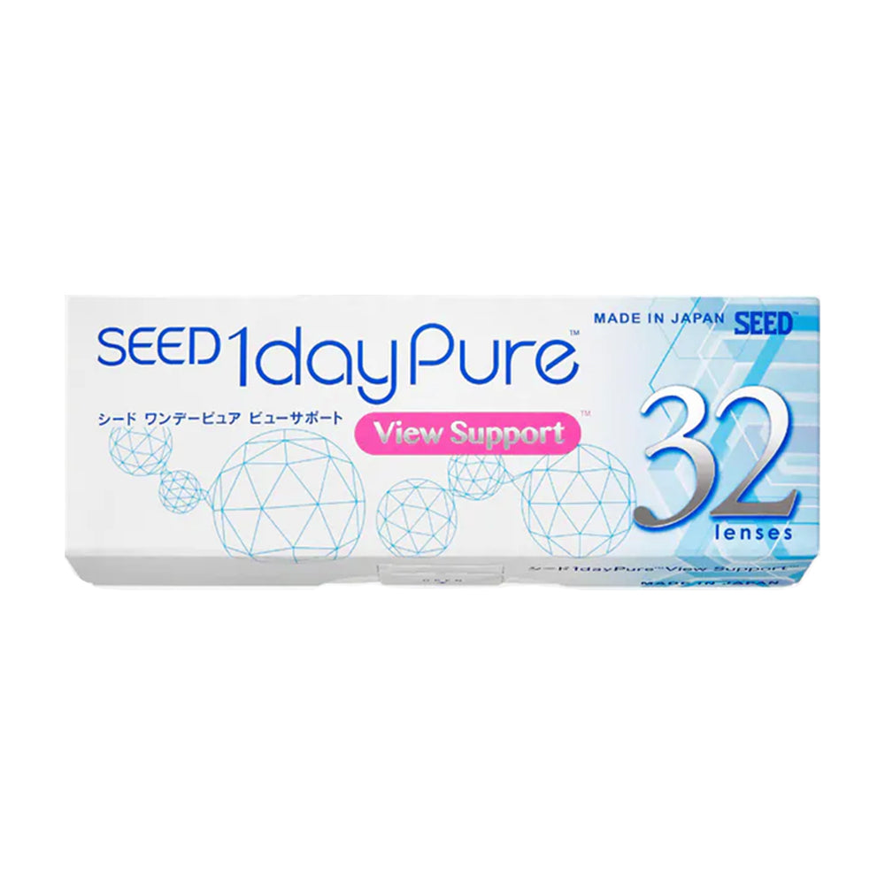 Seed 1day Pure View Support Daily Disposable Contact Lenses