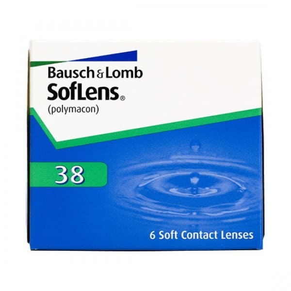 B&L Bausch & Lomb SOFLENS 38 monthly disposable contact lenses
