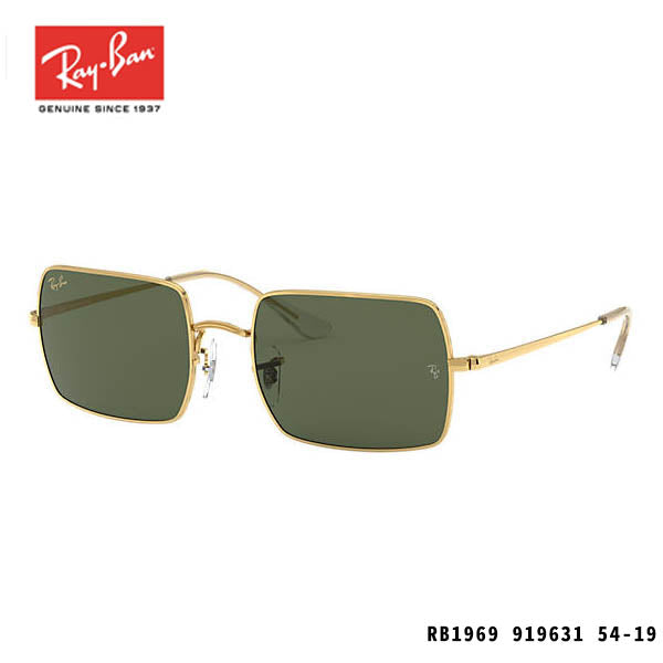 RayBan太陽眼鏡-RECTANGLE 1969 LEGEND GOLD