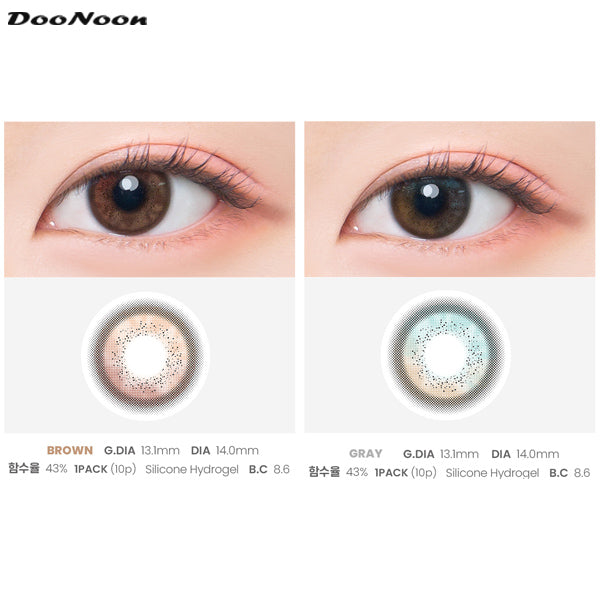 DOONOON Jinju Shell 1Day 日拋彩色隱形眼鏡