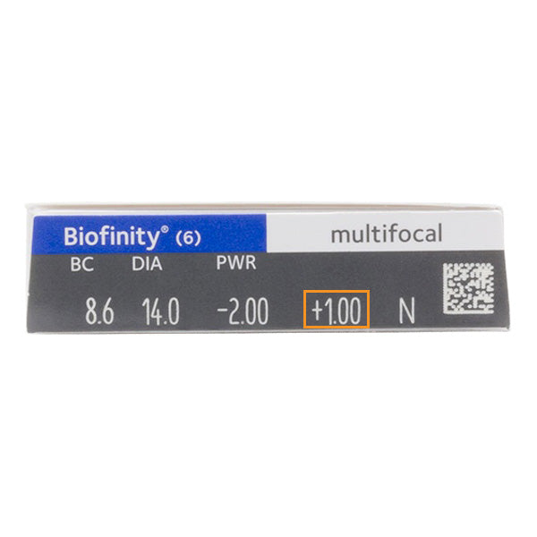 CooperVision Biofinity Multifocal 月拋漸進隱形眼鏡