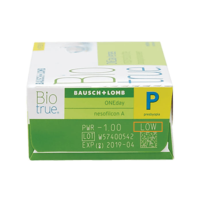 B&L博士倫 BIOTRUE 1Day for For PRESBYOPIA 日拋漸進隱形眼鏡