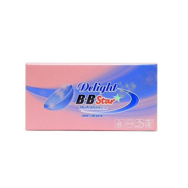 DELIGHT B&B Star Hydration Plus monthly disposable colored contact lenses