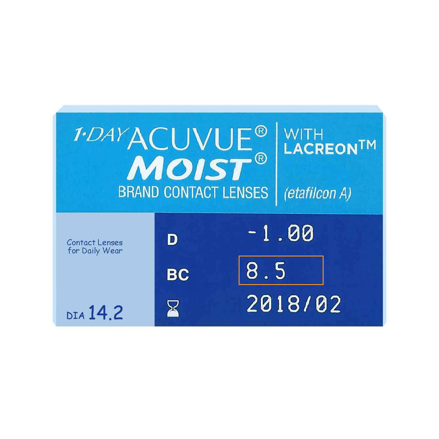 ACUVUE Moist 1Day 日拋隱形眼鏡
