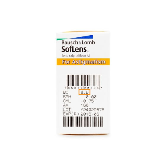 B&L博士倫 SOFLENS 66 TORIC For Astigmatism 雙週拋散光隱形眼鏡