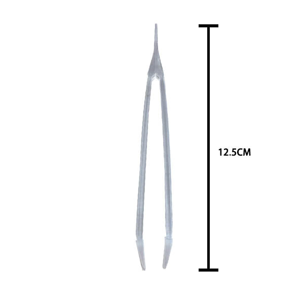 Contact lens plastic long clip