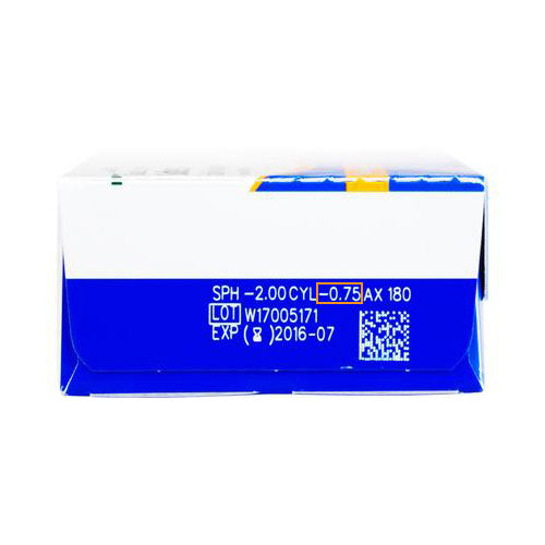 B&L Bausch & Lomb SOFLENS Daily Disposable Toric Daily Disposable Astigmatic Contact Lenses