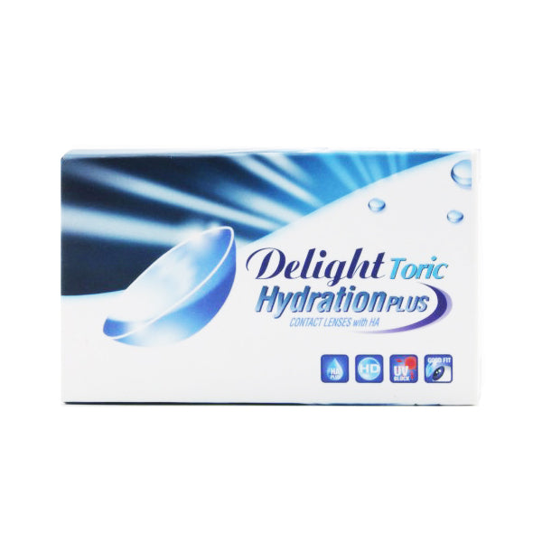 DELIGHT Toric Hydration Plus monthly disposable astigmatism contact lenses