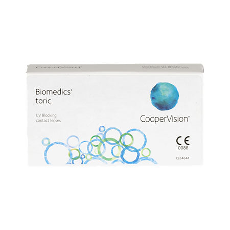 CooperVision Biomedics Toric monthly disposable astigmatism contact lenses