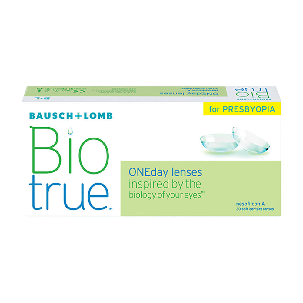 B&L博士倫 BIOTRUE 1Day for For PRESBYOPIA 日拋漸進隱形眼鏡