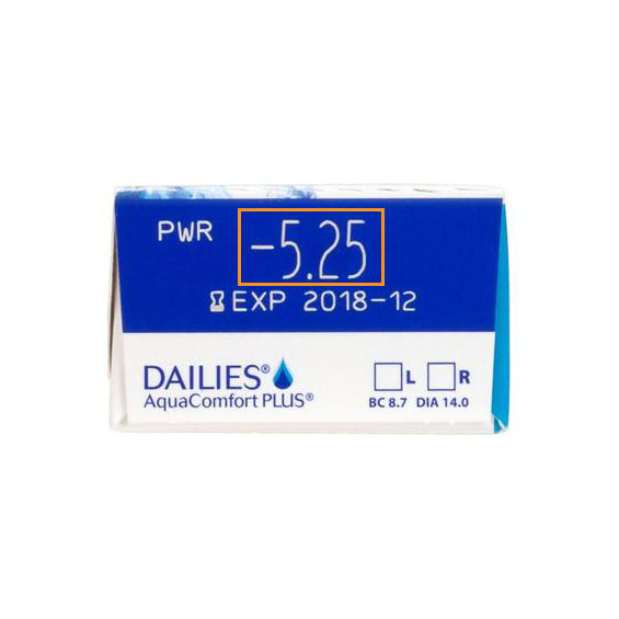 ALCON Dalies AquaComfort Plus Daily Disposable Contact Lenses