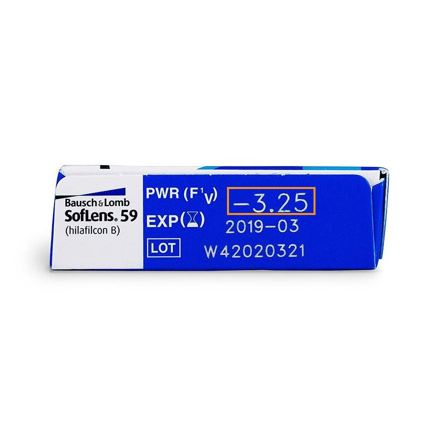 B&L SOFLENS 59 biweekly disposable contact lenses