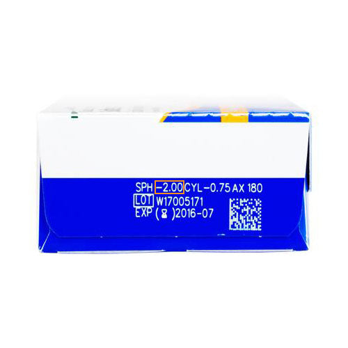 B&L Bausch & Lomb SOFLENS Daily Disposable Toric Daily Disposable Astigmatic Contact Lenses