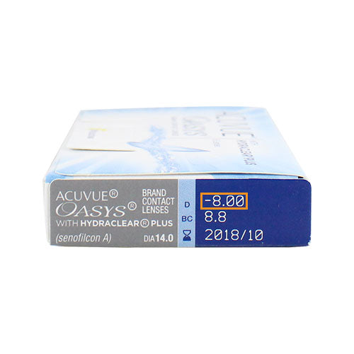 ACUVUE Oasys with Hydraclear Plus 雙週拋隱形眼鏡