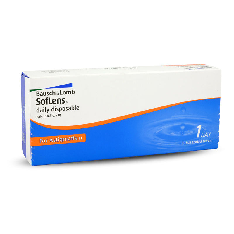 B&L Bausch & Lomb SOFLENS Daily Disposable Toric Daily Disposable Astigmatic Contact Lenses